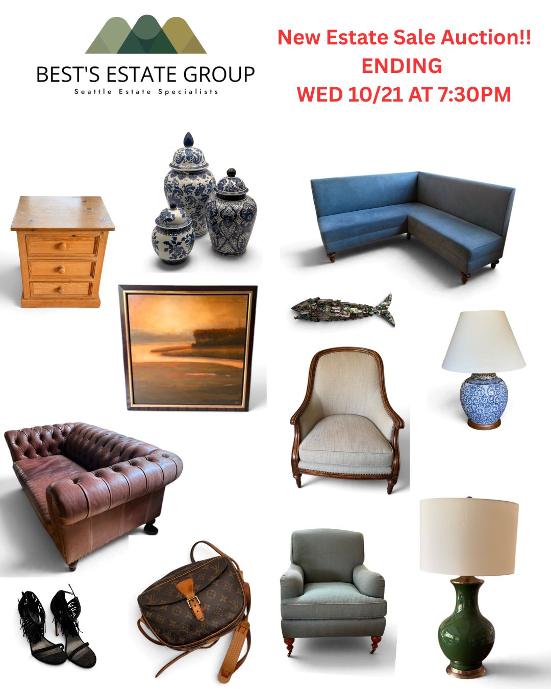 Luxury Finds in Leschi Estate Sale